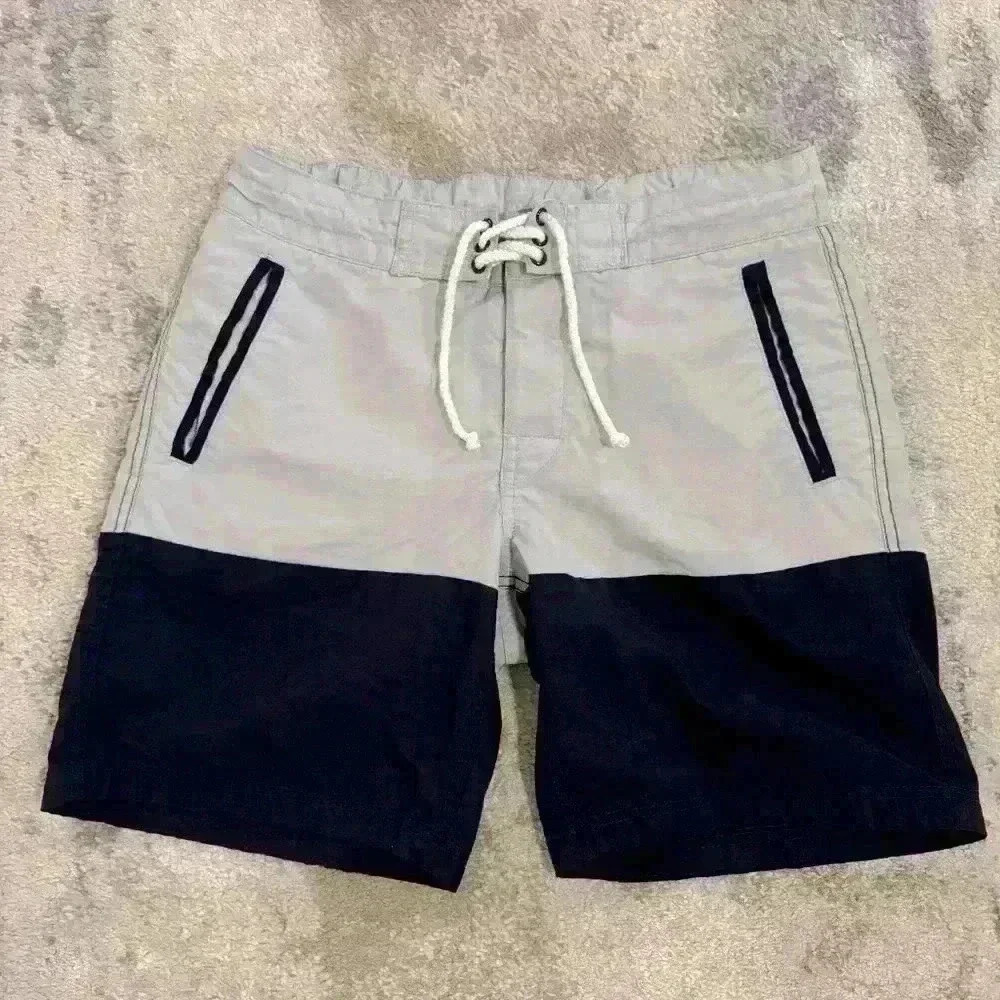 Men’s H&M Navy Blue/Gray Swim Trunks